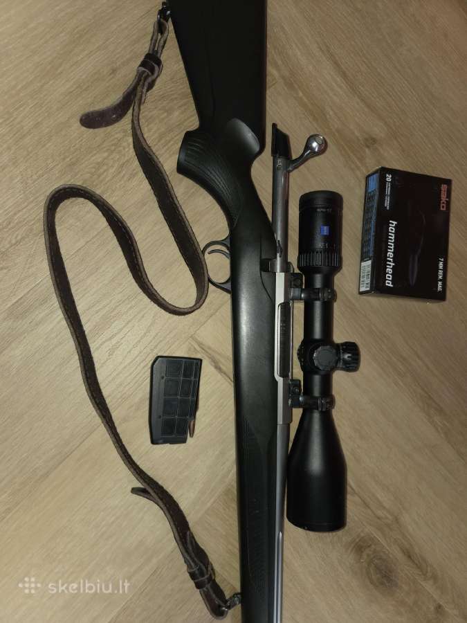 7mm Rem. Magnum Tikka T3x Lite S/s Fluted - nuotraukos Nr. 2