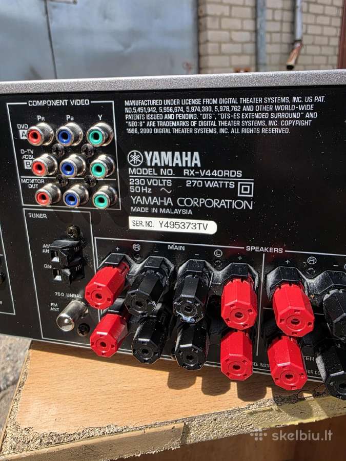 Yamaha resiveriai - nuotraukos Nr. 6