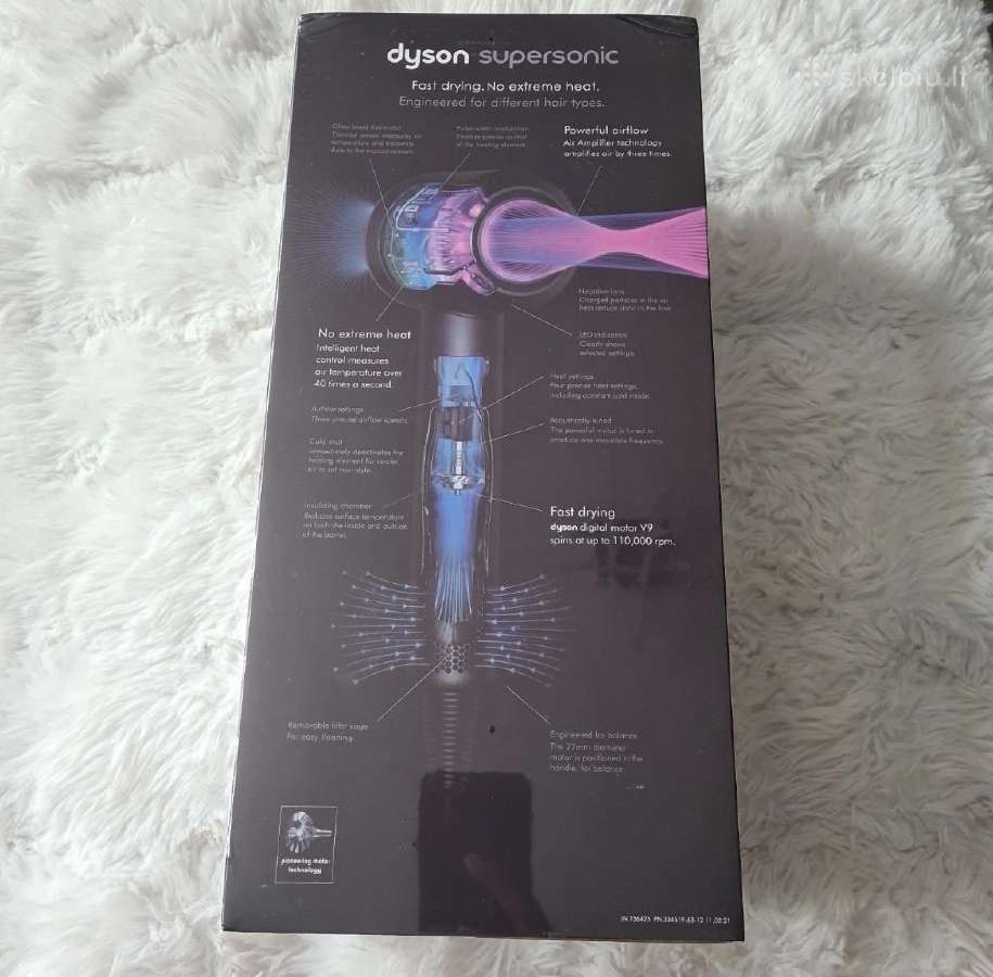 Dyson supersonic plaukų džiovintuvas (Hd08eu) - nuotraukos Nr. 4