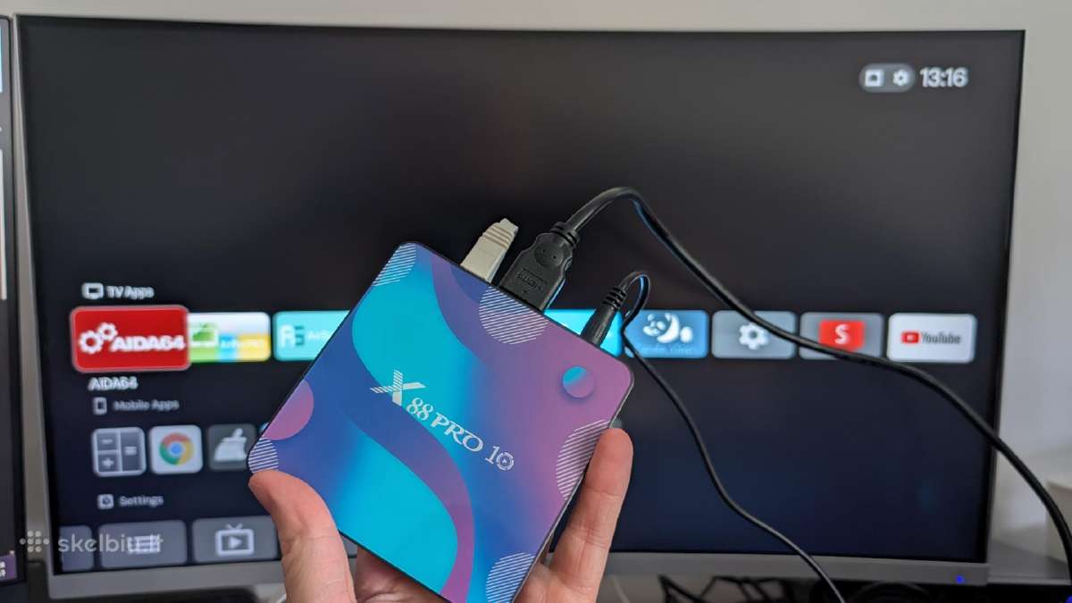 Android TV priedėlis X88 Pro 10 4/32gb Android 11 - nuotraukos Nr. 5