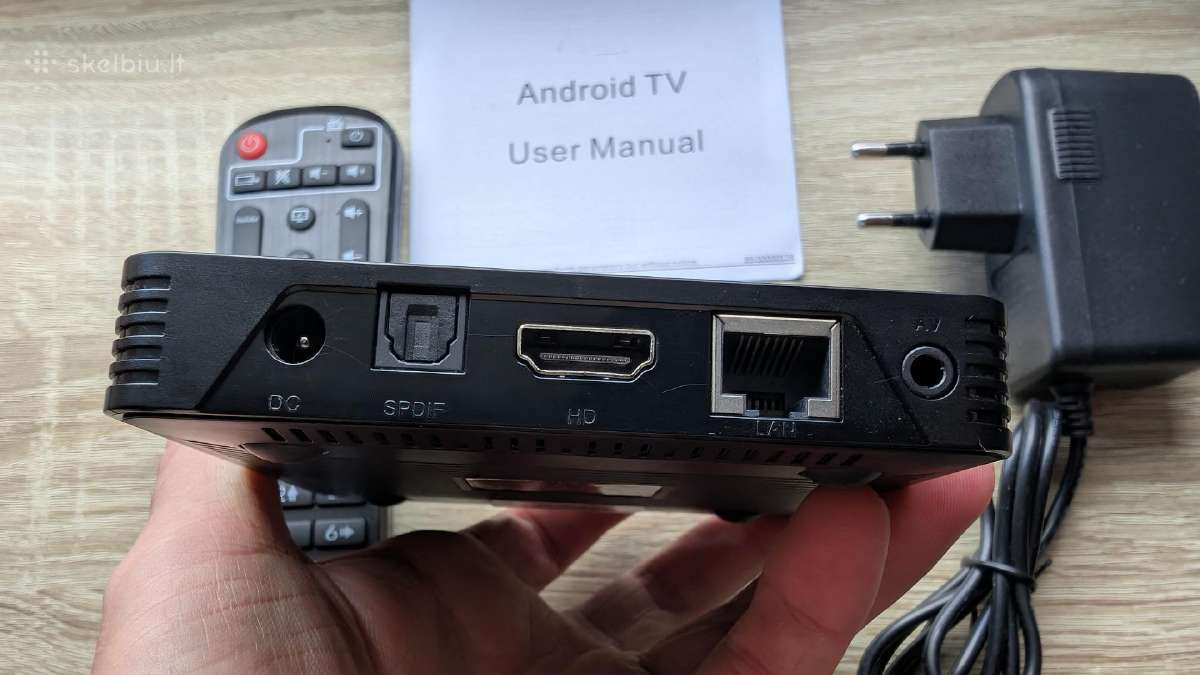 Android TV priedėlis X88 Pro 10 4/32gb Android 11 - nuotraukos Nr. 3