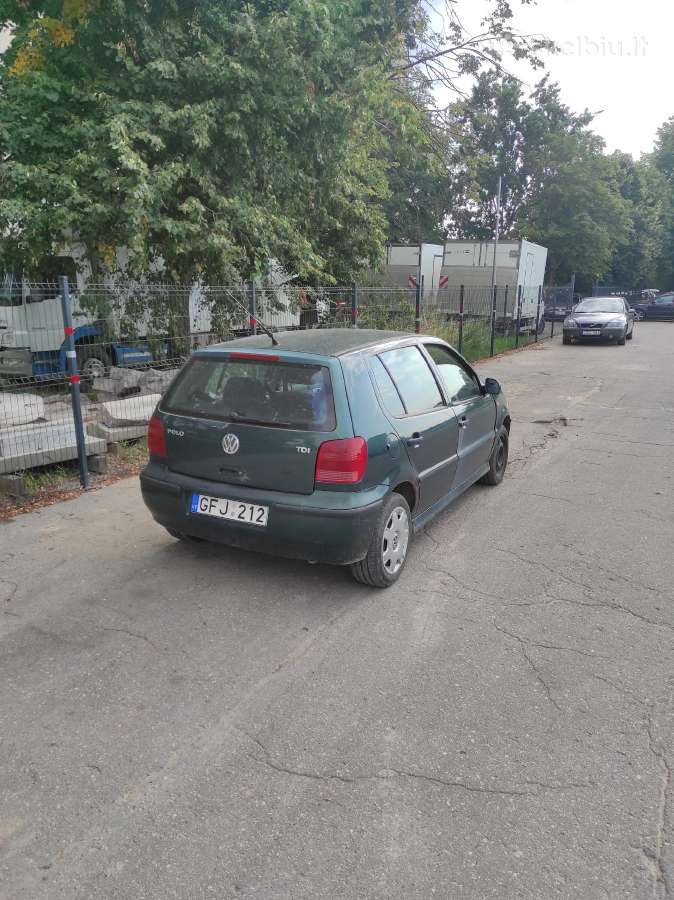 VW polo 1999 1.4 tdi - nuotraukos Nr. 6