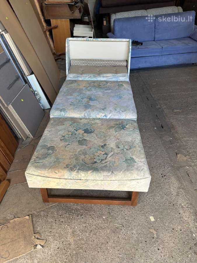 Miegama odinė sofa - nuotraukos Nr. 6