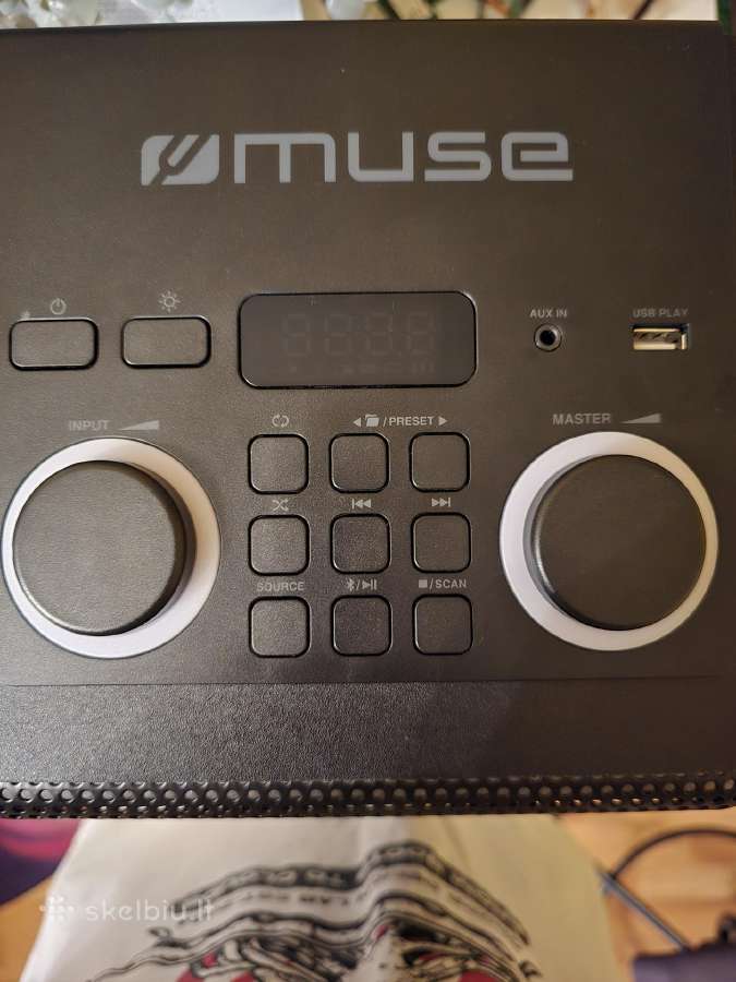 Muse Party Box M-1808dj 150w - nuotraukos Nr. 3
