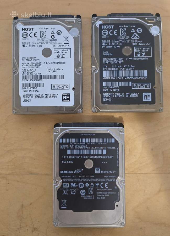 2.5" 3.5" Sata HDD 1tb 2tb 3tb 4tb 6tb 8tb 10-32tb - nuotraukos Nr. 34