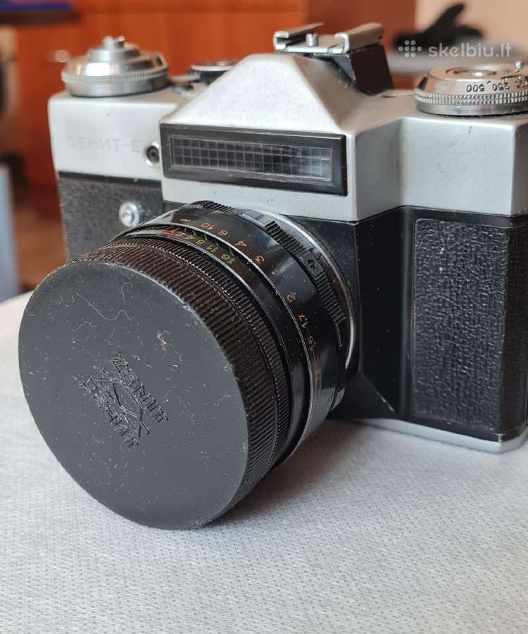 Parduodamas retro fotoaparatas „zenit-e“ - nuotraukos Nr. 2