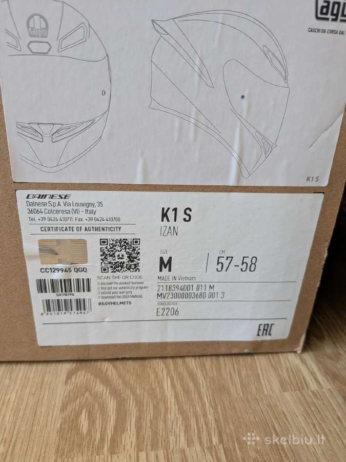 Agv K1s - nuotraukos Nr. 7