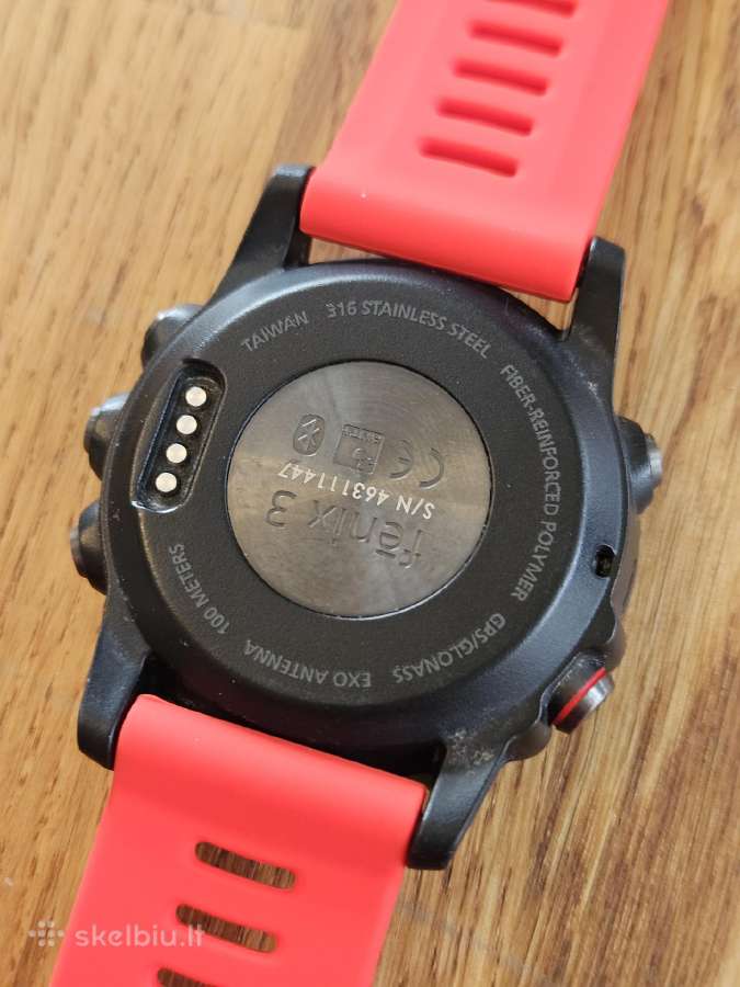 Garmin Fenix 3 - nuotraukos Nr. 8