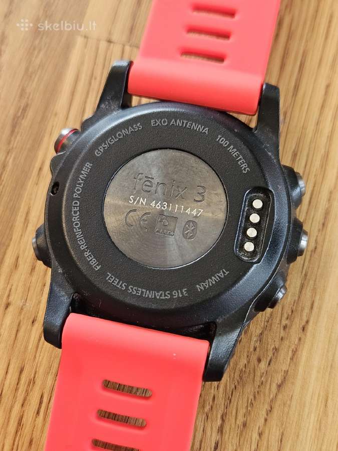 Garmin Fenix 3 - nuotraukos Nr. 9