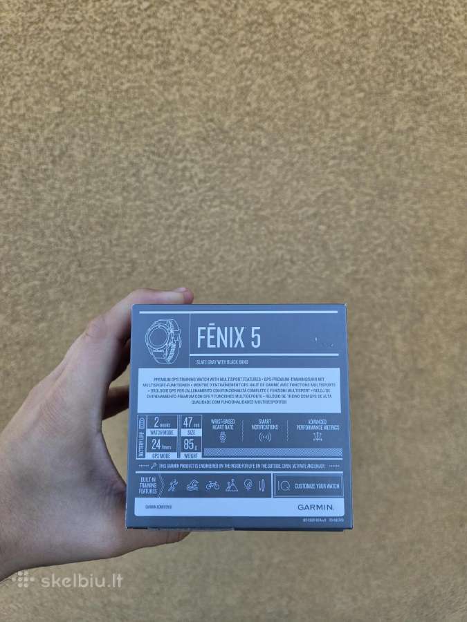Garmin fenix 5 - nuotraukos Nr. 3