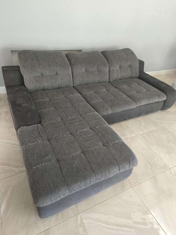 Dovanojama kampinė sofa lova - nuotraukos Nr. 2