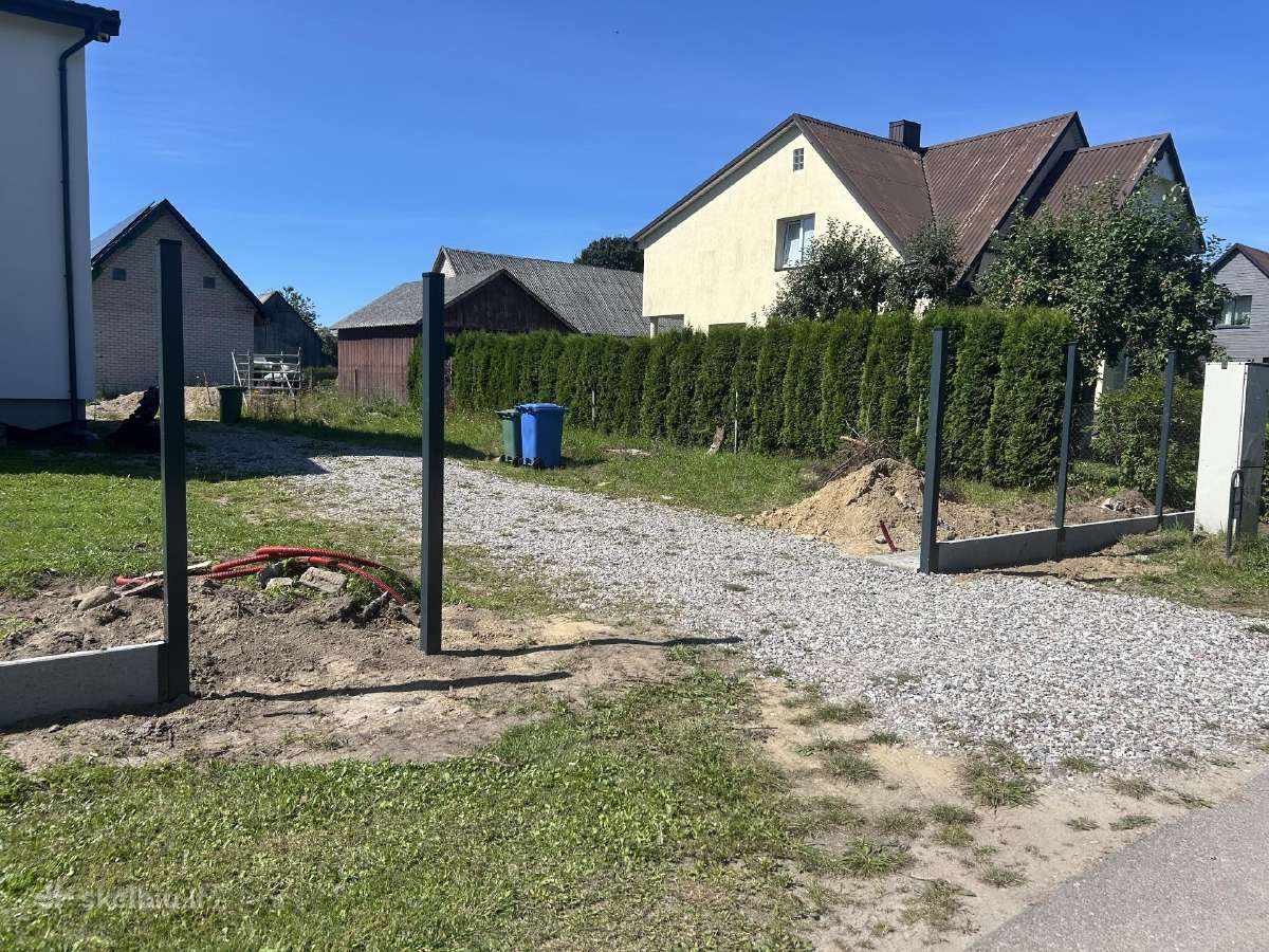 Skardinių ir segmentinių tvorų gamyba/montavimas - nuotraukos Nr. 3