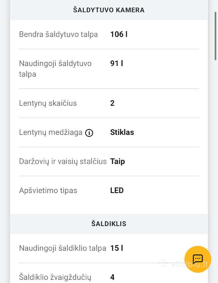 Šaldytuvas Candy - nuotraukos Nr. 5