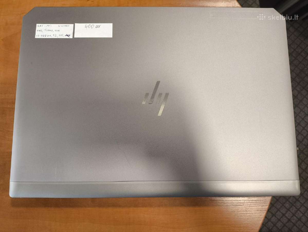 Zbook Fhd i9-9880h 32gb 512gb T2000 4gb 12% - nuotraukos Nr. 3