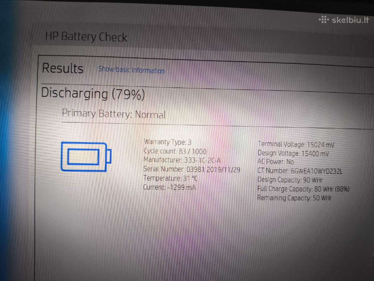 Zbook Fhd i9-9880h 32gb 512gb T2000 4gb 12% - nuotraukos Nr. 8