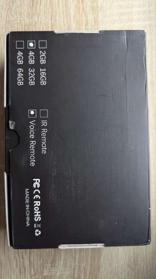 Dq08 TV priedėlis (Android 13, 4gb/32gb, Wi-fi 6) - nuotraukos Nr. 8