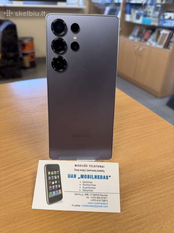 Samsung s25 Ultra 256gb Grey Kaina 670eur - nuotraukos Nr. 2