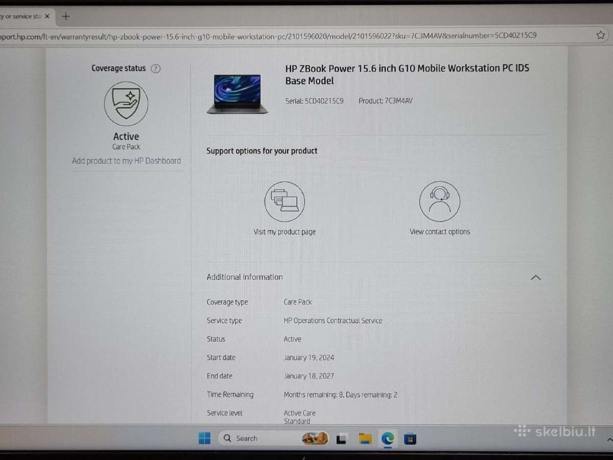 Hp Zbook G10 Rtx Ada 2000 - nuotraukos Nr. 7