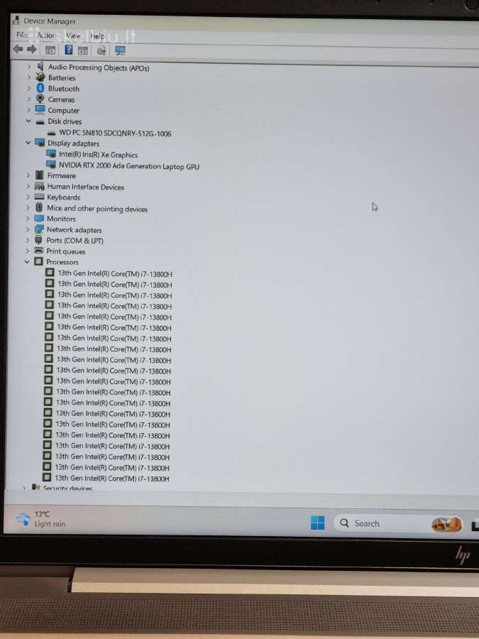 Hp Zbook G10 Rtx Ada 2000 - nuotraukos Nr. 10