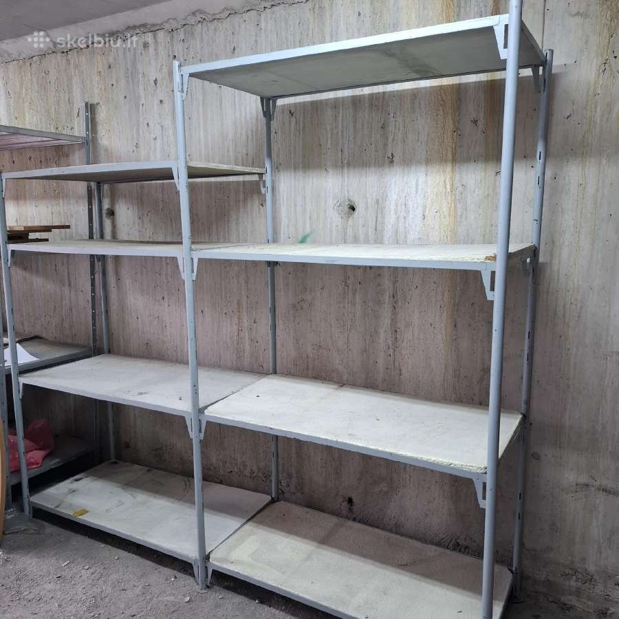 Parduodami metaliniai stelažai - nuotraukos Nr. 3