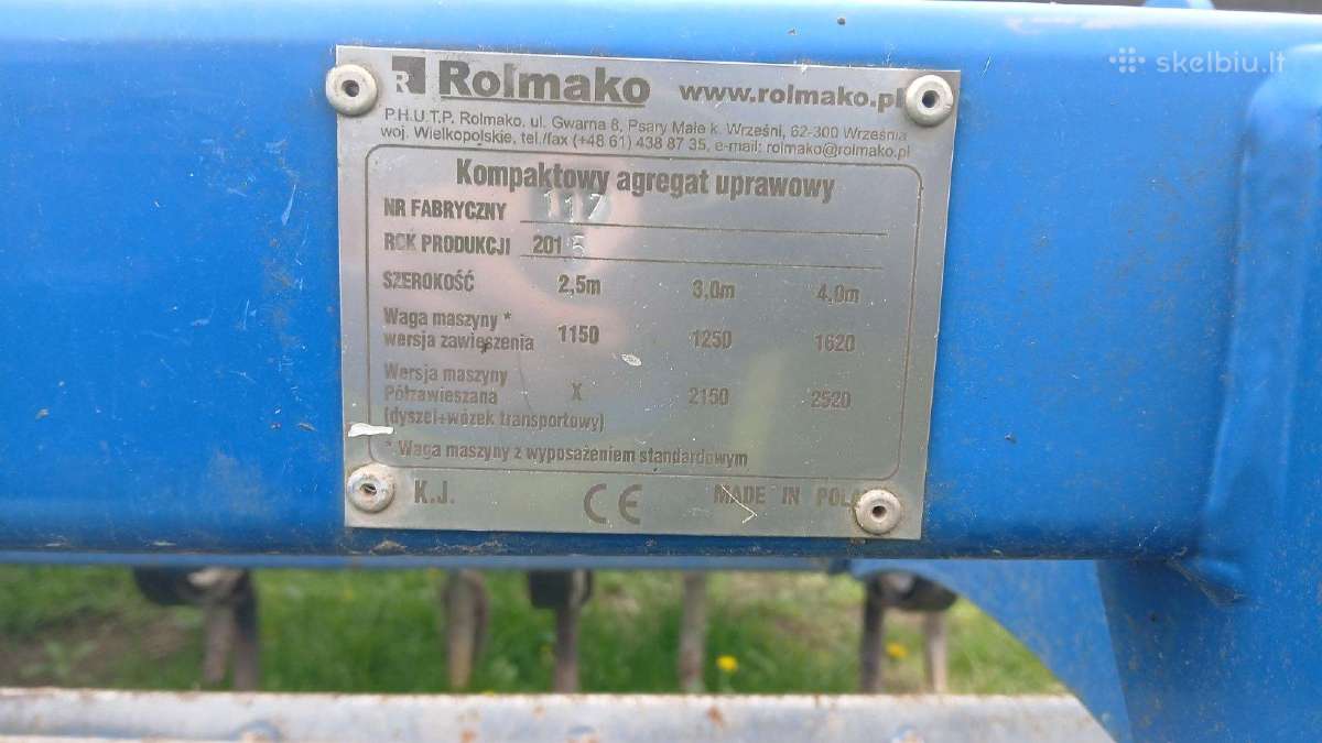 Kultivatorius - germinatorius Rolmako - nuotraukos Nr. 8