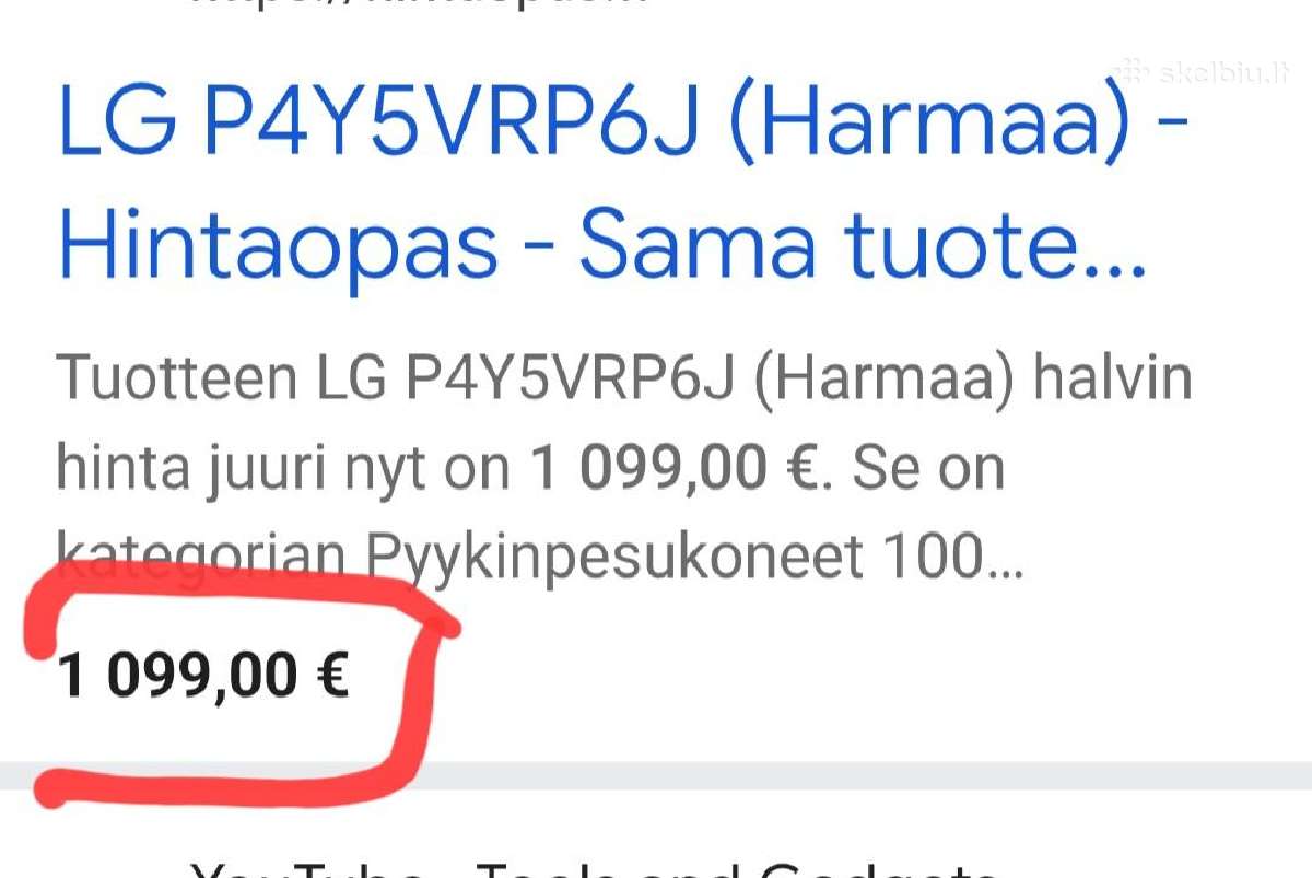 Skalbyklė/džiovyklė LG pilkos spalvosyra ir balt - nuotraukos Nr. 2