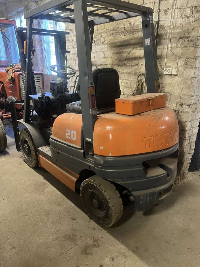 Toyota sakinis krautuvas 2t dyzelinis - nuotraukos Nr. 4