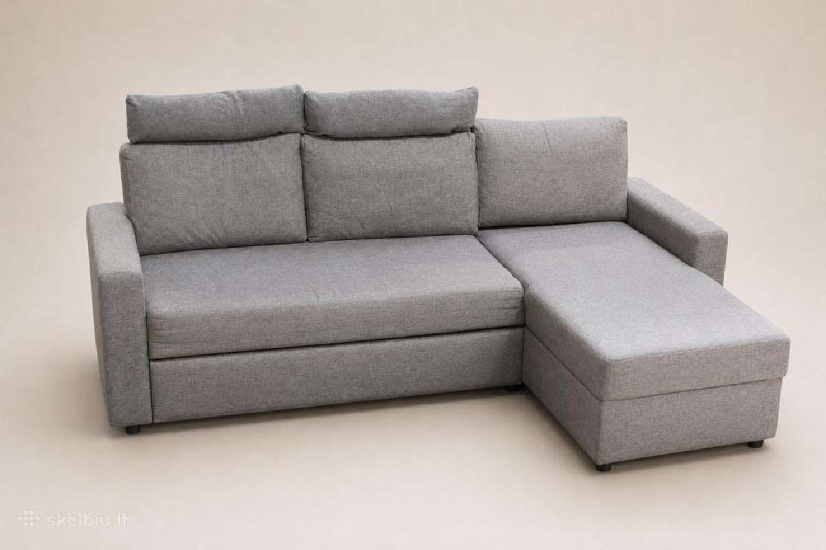 Natūralios odos sofa (ąžuolinis rėmas) - nuotraukos Nr. 9