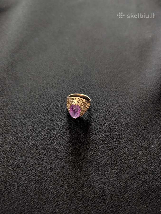 Auksinis Žiedas 585 5gr.16 - nuotraukos Nr. 7