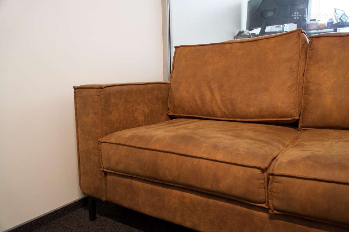 Odinė sofa „Tazzo" 185 cm - nuotraukos Nr. 2