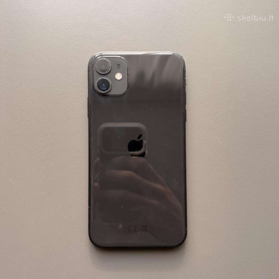 iPhone 11 64gb, black - nuotraukos Nr. 2