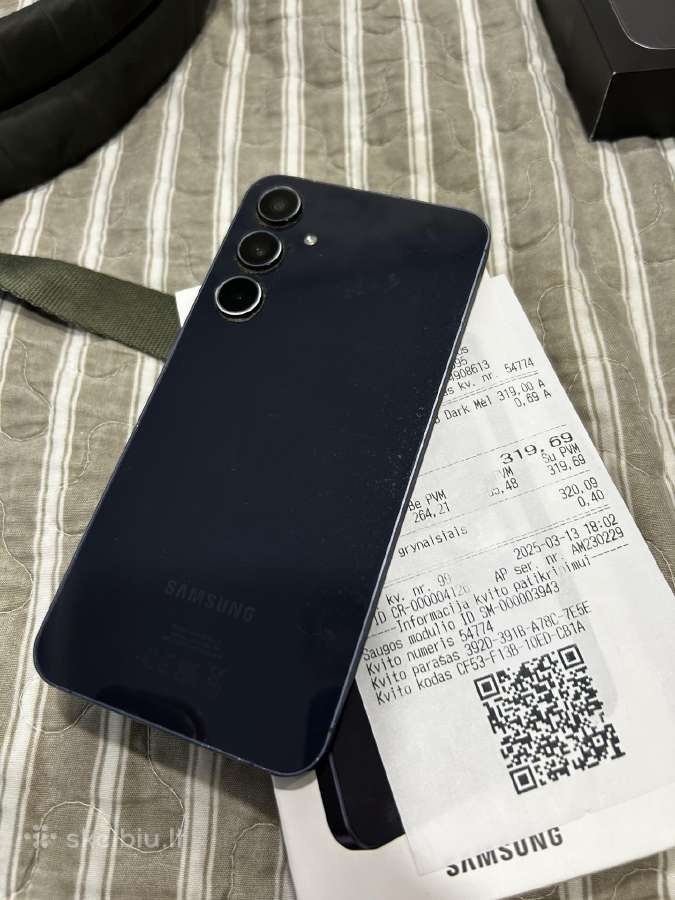 Samsung A55 128gb pilna kaina, garantija - nuotraukos Nr. 3