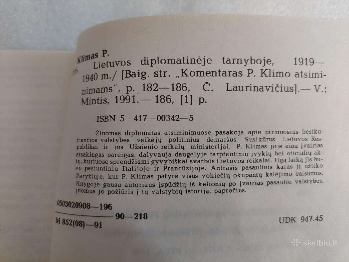 Lietuvos diplomatinėje tarnyboje - nuotraukos Nr. 3