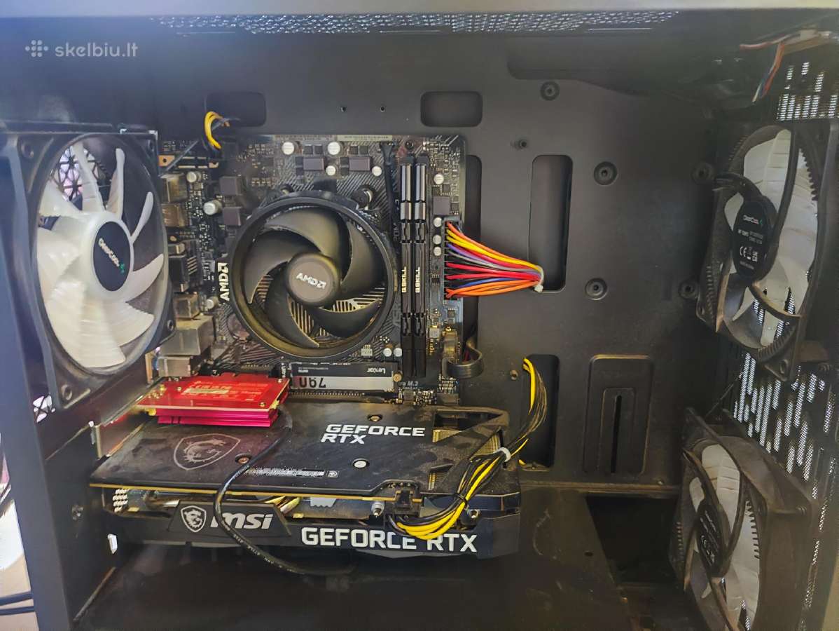 Žaidimų kompiuteris – Rtx 3060 12gb / 32gb RAM /1 - nuotraukos Nr. 3