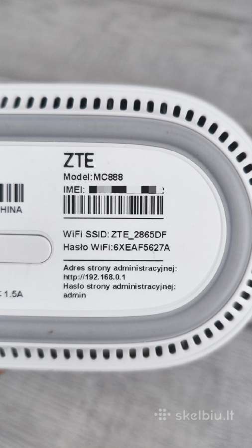 Zte Mc888 5G maršrutizatorius - nuotraukos Nr. 4
