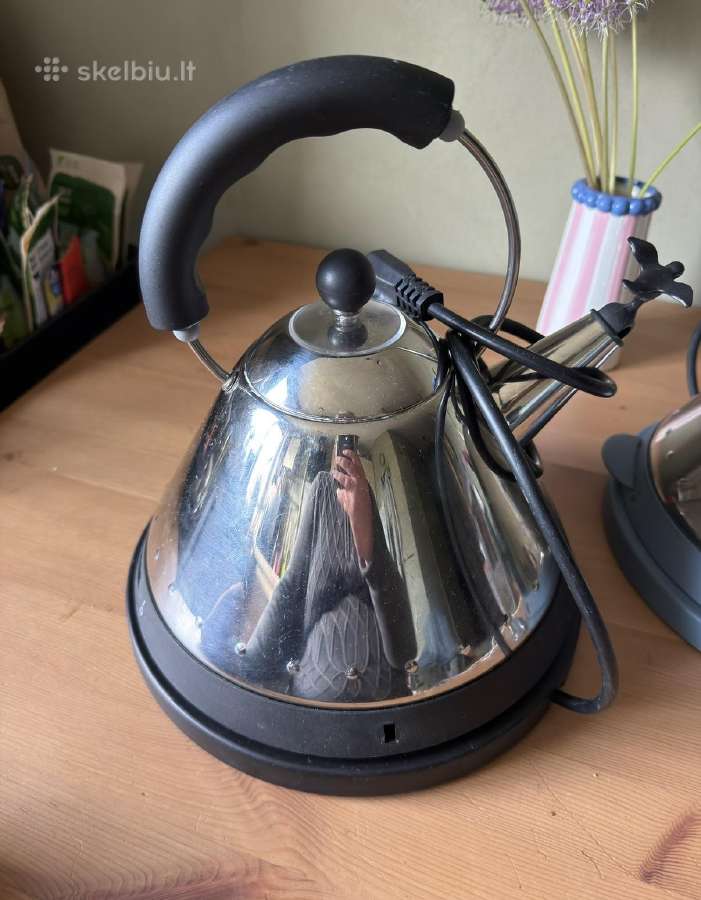 2 Alessi Mg32 vintažiniai elektriniai virduliai - nuotraukos Nr. 3