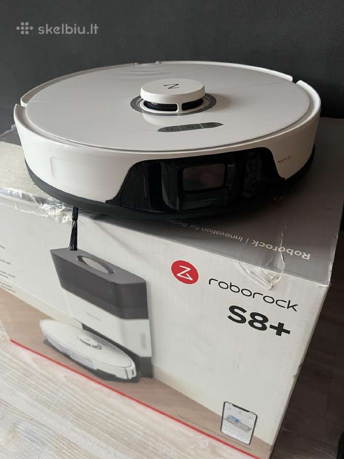 Roborock S8 Plus - Labai geros būklės - nuotraukos Nr. 3
