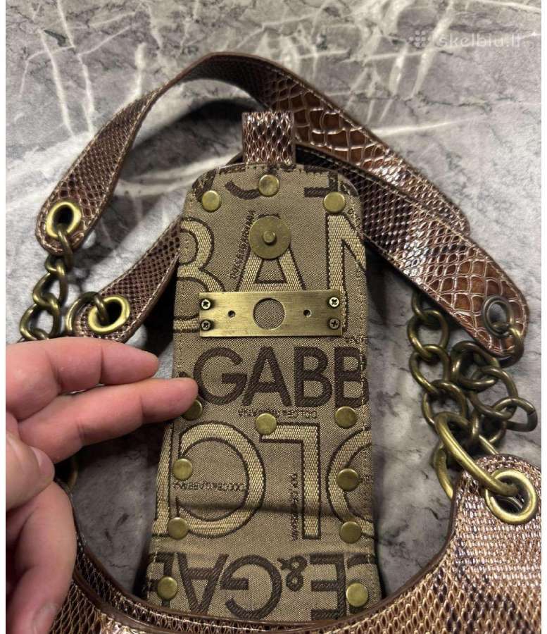 Dolce & Gabbana Vintažinė Odinė Rankinė - nuotraukos Nr. 7