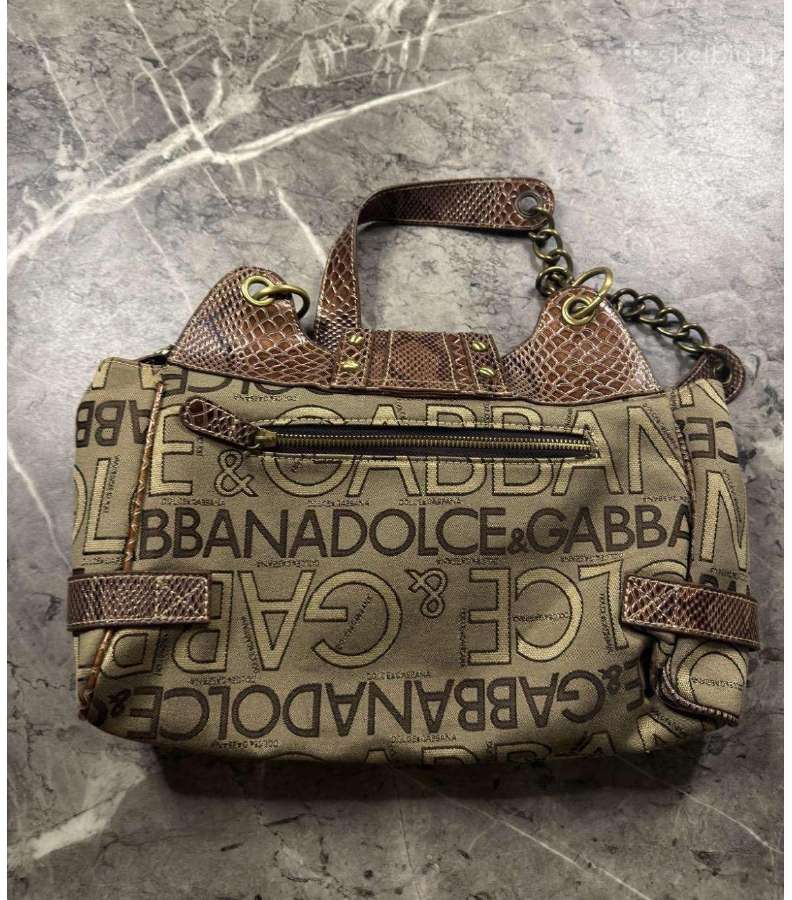 Dolce & Gabbana Vintažinė Odinė Rankinė - nuotraukos Nr. 11