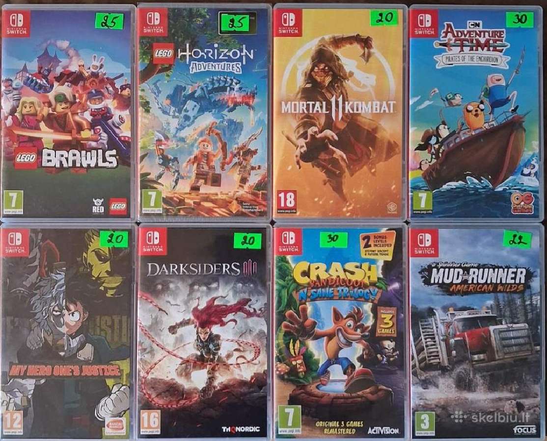 Nintendo Switch Žaidimai - nuotraukos Nr. 5