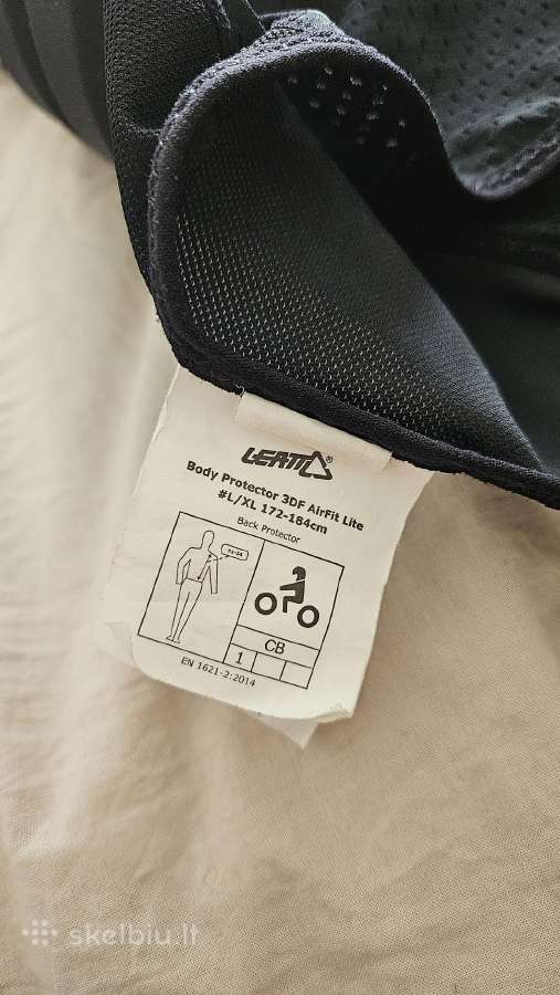 Leatt Body Protector 3df Airfit Lite L/XL 172-184c - nuotraukos Nr. 3