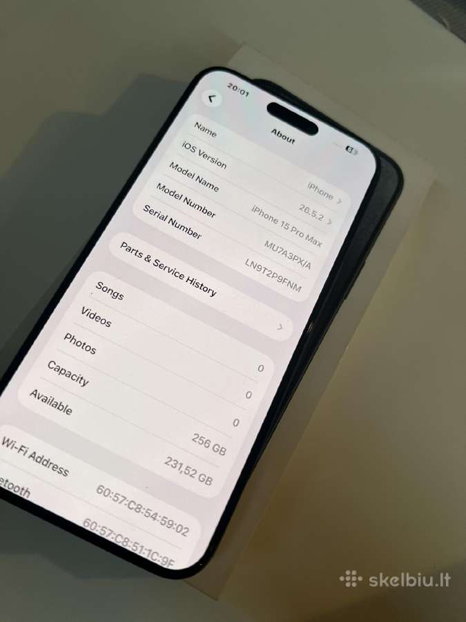iPhone 15 Pro Max - nuotraukos Nr. 4