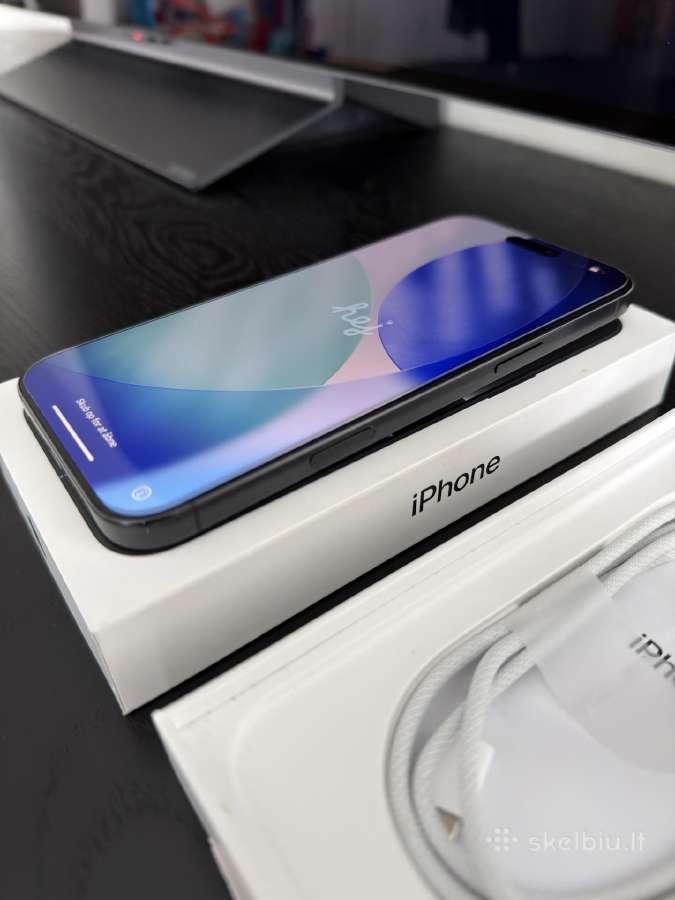 iPhone 16 Pro Max Black Titanium 256gb - nuotraukos Nr. 7