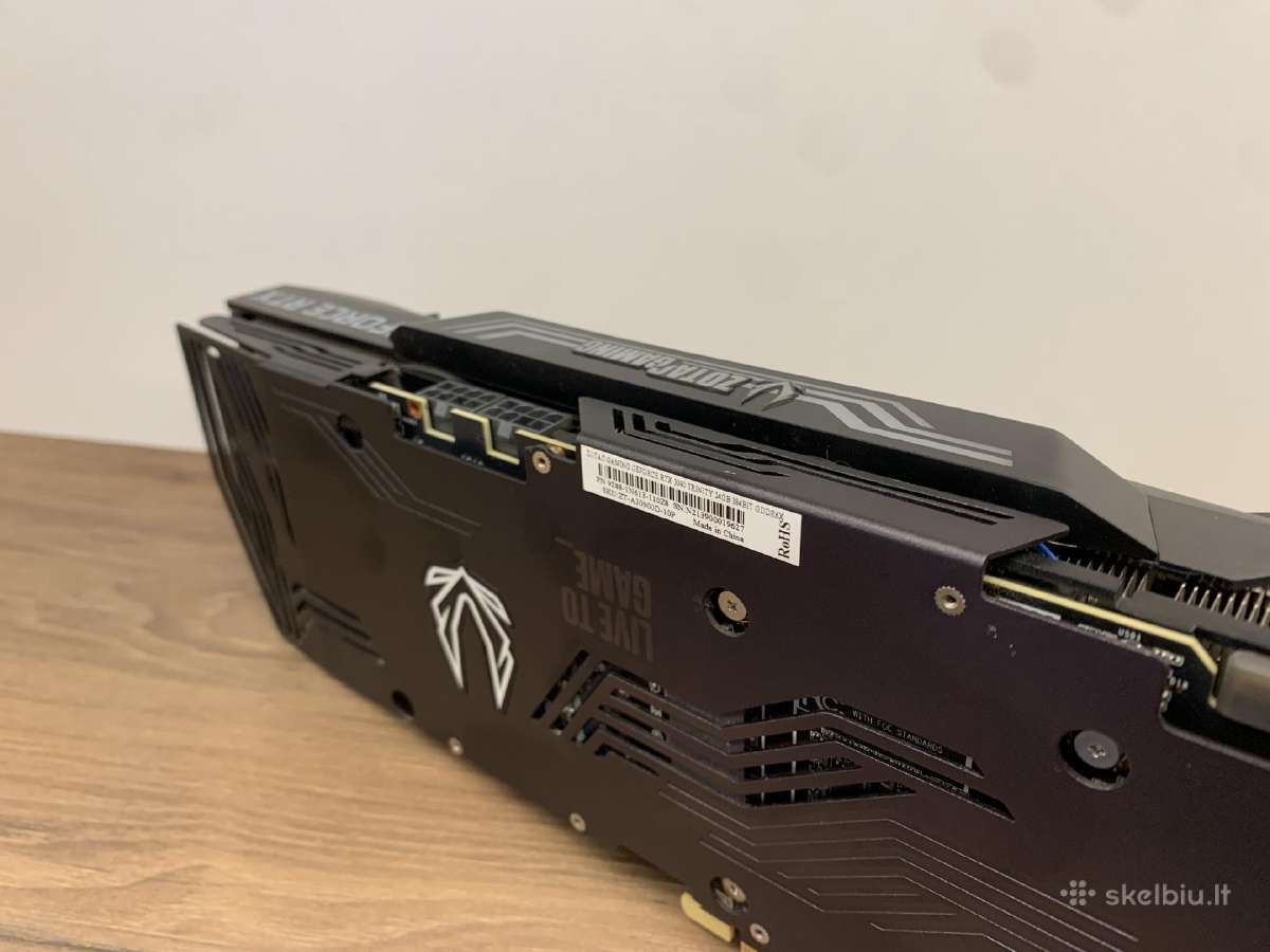Rtx 3090 24gb Gddr6 Zotac Gaming - nuotraukos Nr. 4