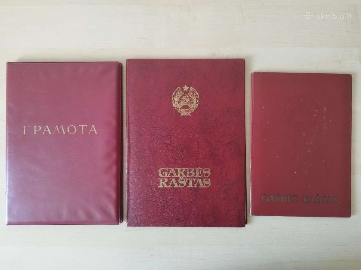 Garbės Raštas Diplomas - nuotraukos Nr. 3