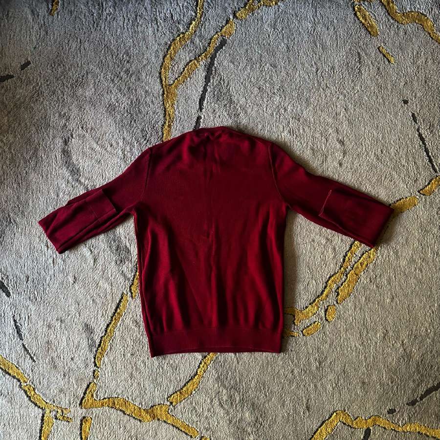 Megztinis bordo - nuotraukos Nr. 3