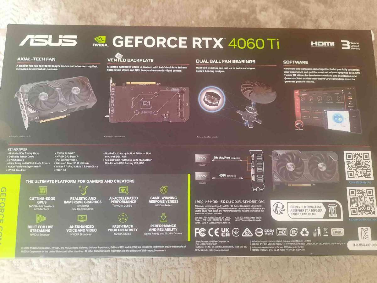 Rtx 4060 Ti 8gb - nuotraukos Nr. 2