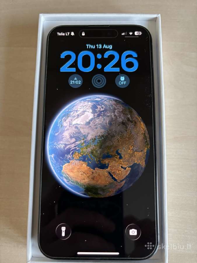 iPhone 15 Pro Max 512gb blue titanium - nuotraukos Nr. 2