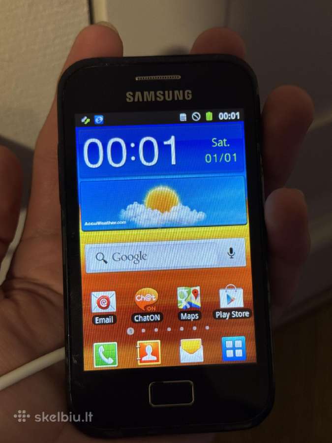 Samsung Galaxy Ace Plus S7500 Telefonas - nuotraukos Nr. 3