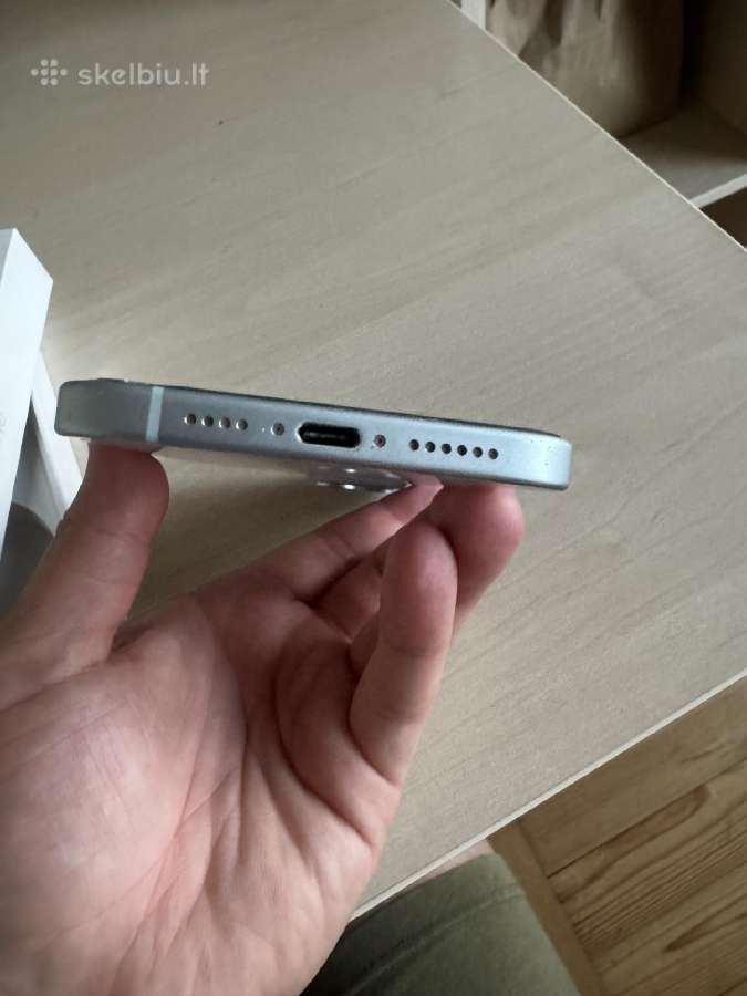 iPhone 15 Plus Blue 128gb + Apple Watch Series 6 - nuotraukos Nr. 5